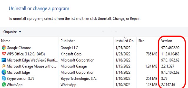 win11查看应用程序版本号的方法